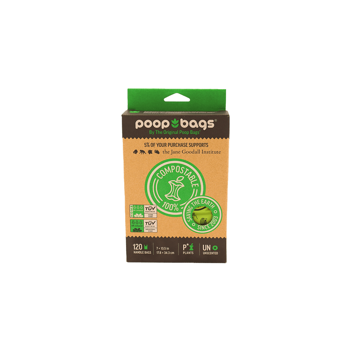 Eco-Friendly Compostable Handle Tie Dog Waste Bags
