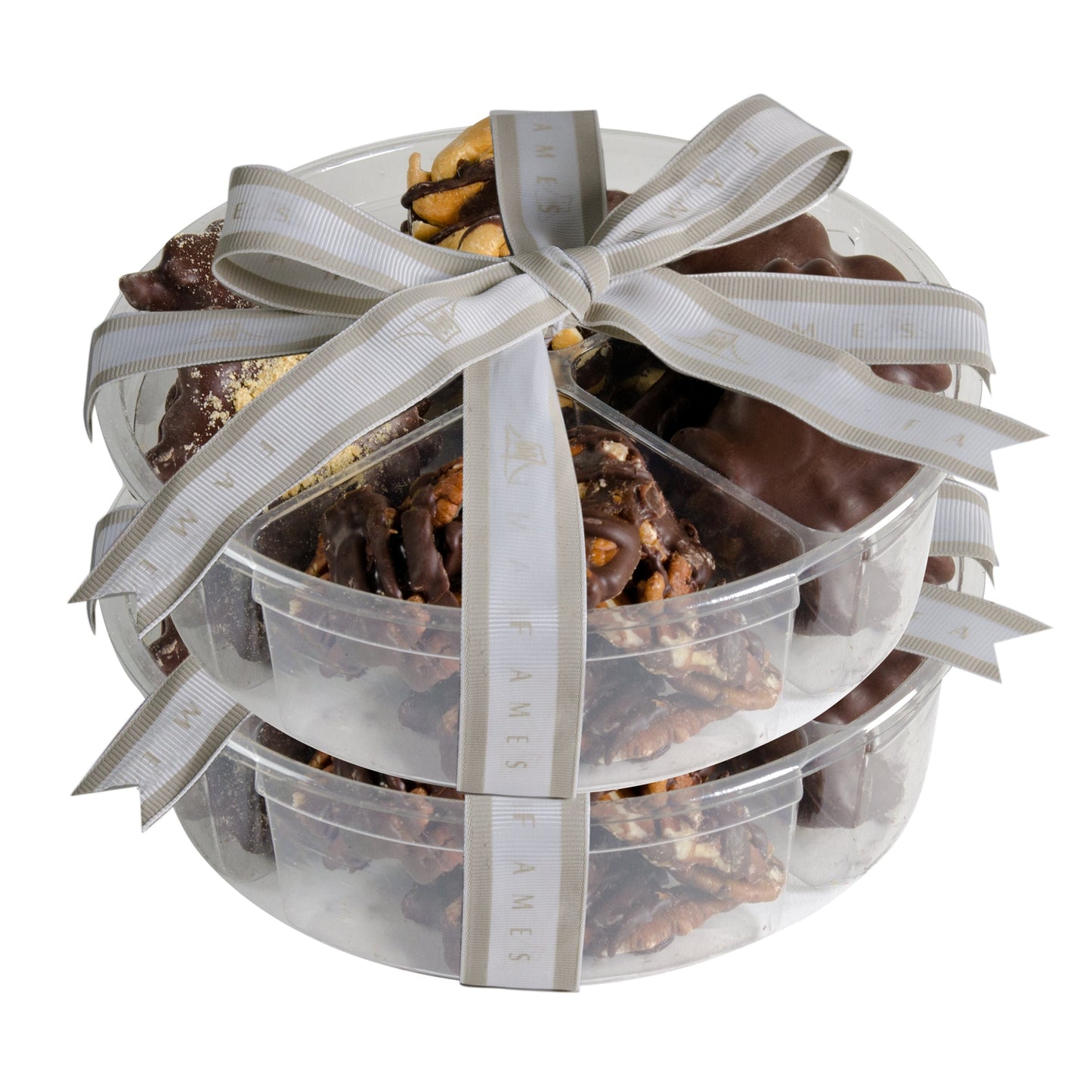 Chocolate Nuts Gift Set, Kosher, Dairy Free.