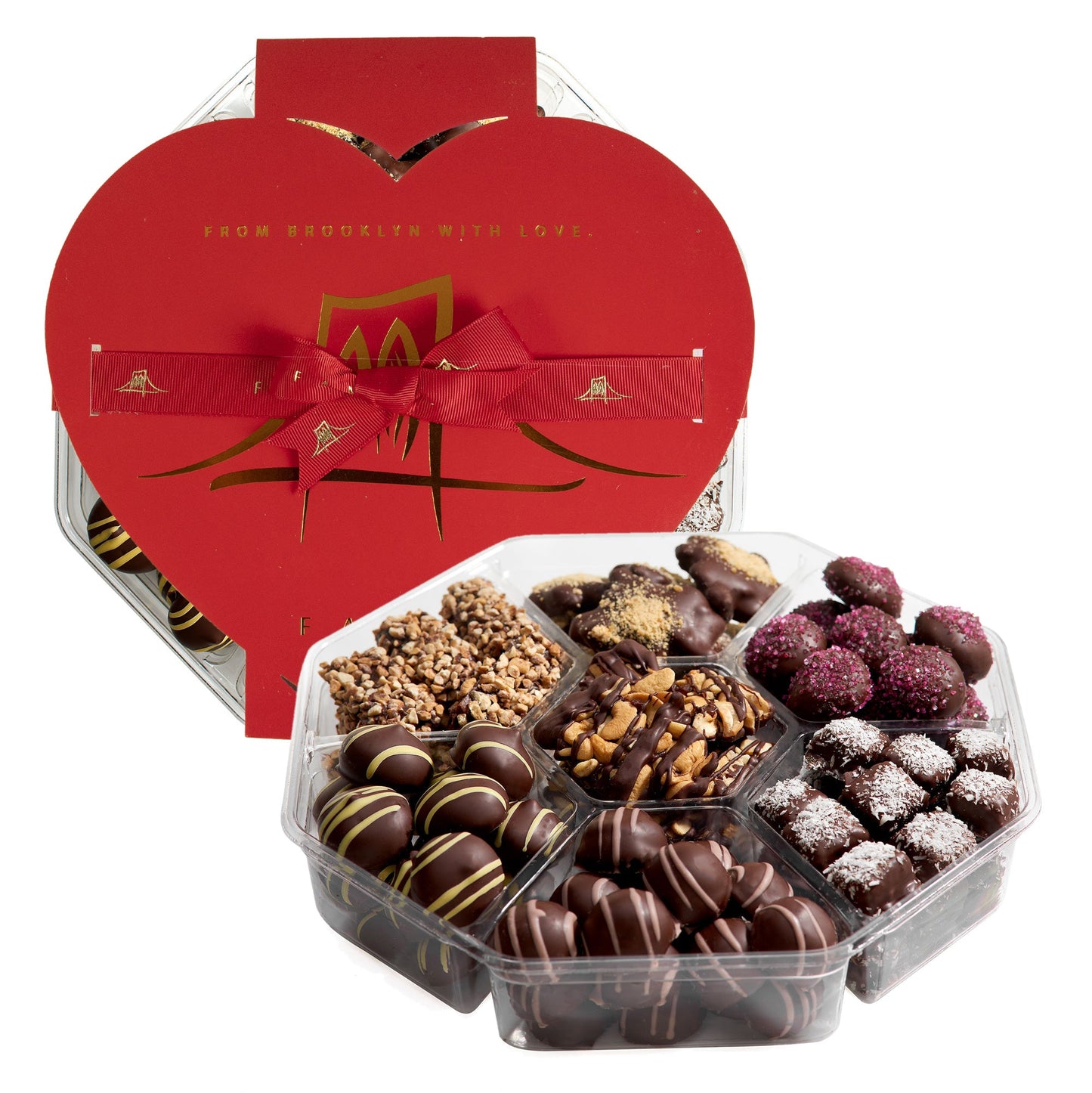 Fames Seventh Heaven Cashew Assortment, Kosher, Dairy Free.