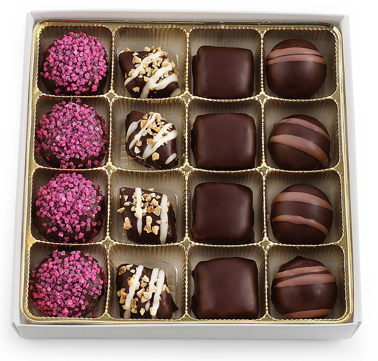 Gourmet Chocolate Gift Box, Kosher Dairy Free, 31Pc, Kosher, Dairy