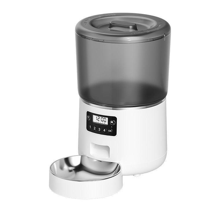 Automatic Cat Feeder With Timed And Quantitative Feeding