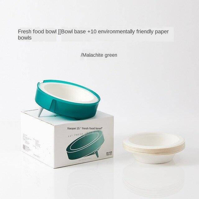 Replaceable Eco-Friendly Cat And Dog Food Bowl Set - The Freshfeed
