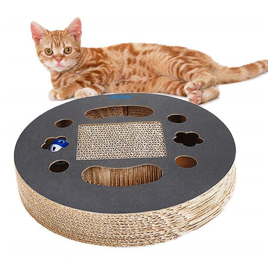 Paw-Friendly Corrugated Cat Scratch Board: The Ultimate Feline