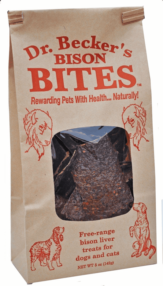 Dr. Becker's Organic Bison Liver Treats for Dogs and Cats