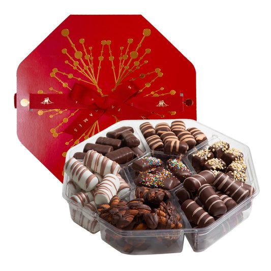 Gourmet Chocolate Gift, Handcrafted Deluxe Chocolates, Kosher, Dairy